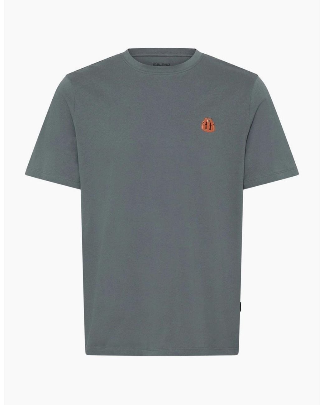Blend Gray Big & Tall Logan Short Sleeve T-Shirt for men