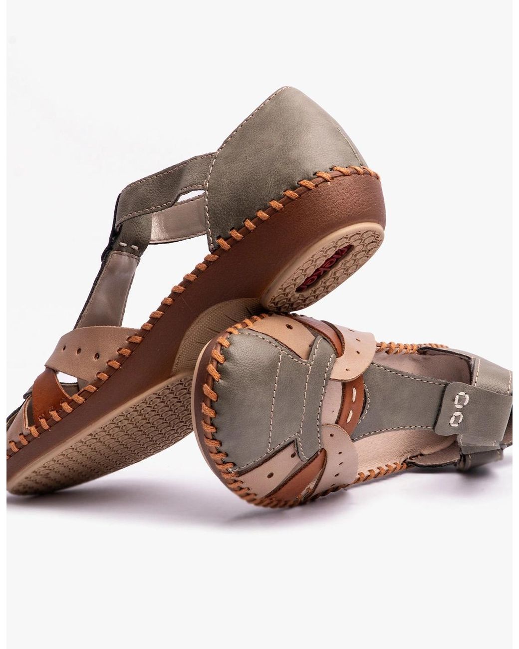 Rieker Brown M1655-54 Sandals