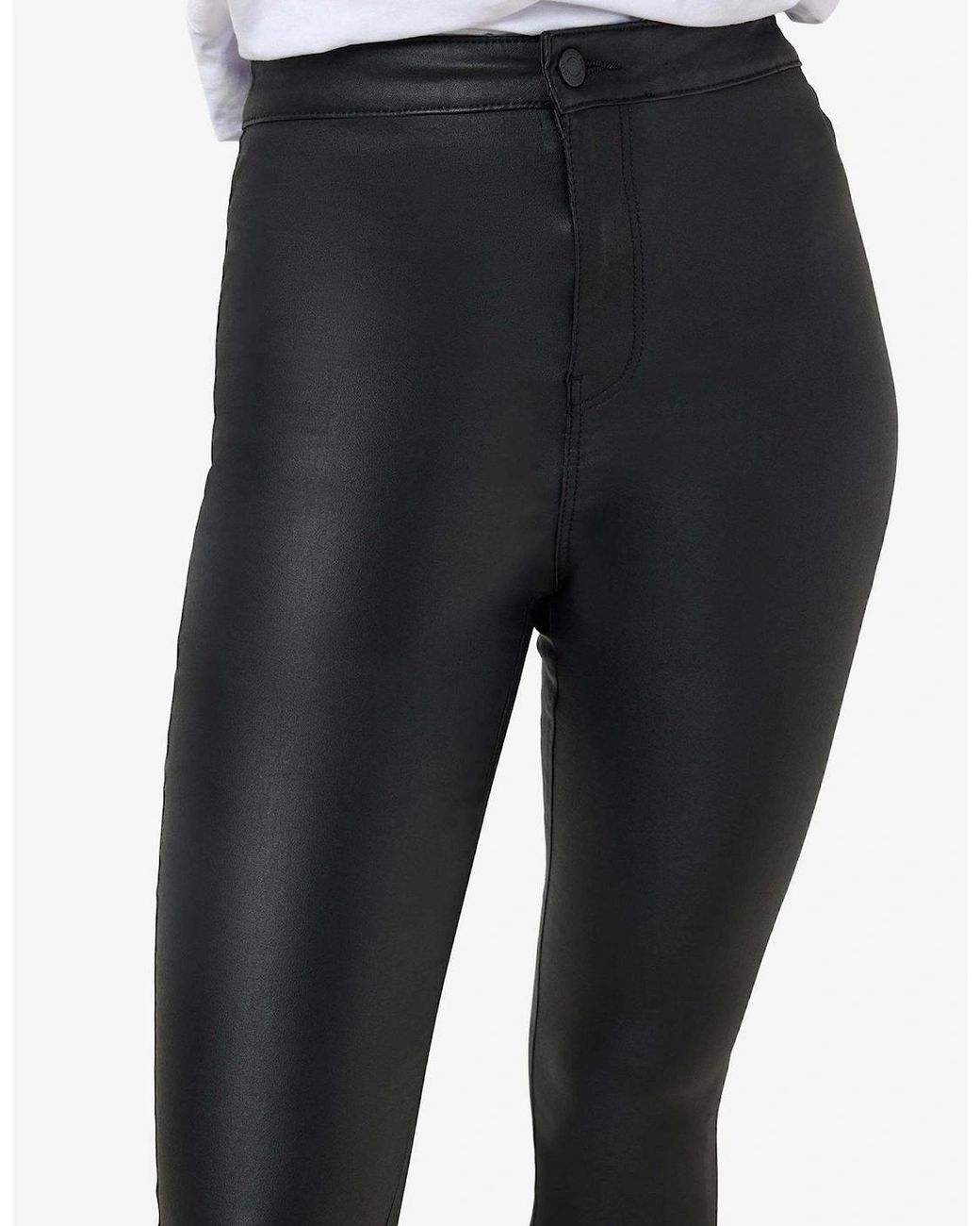 Noisy May Blue Hw Coated Pant