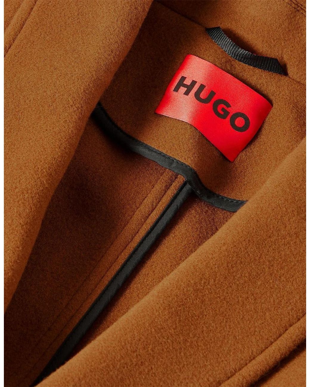 Boss Brown 10252542 01 Overcoat for men