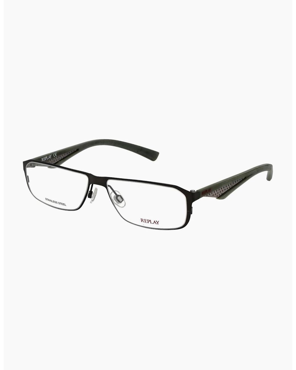 Replay Brown Optical Frame Ry060 03 55 for men