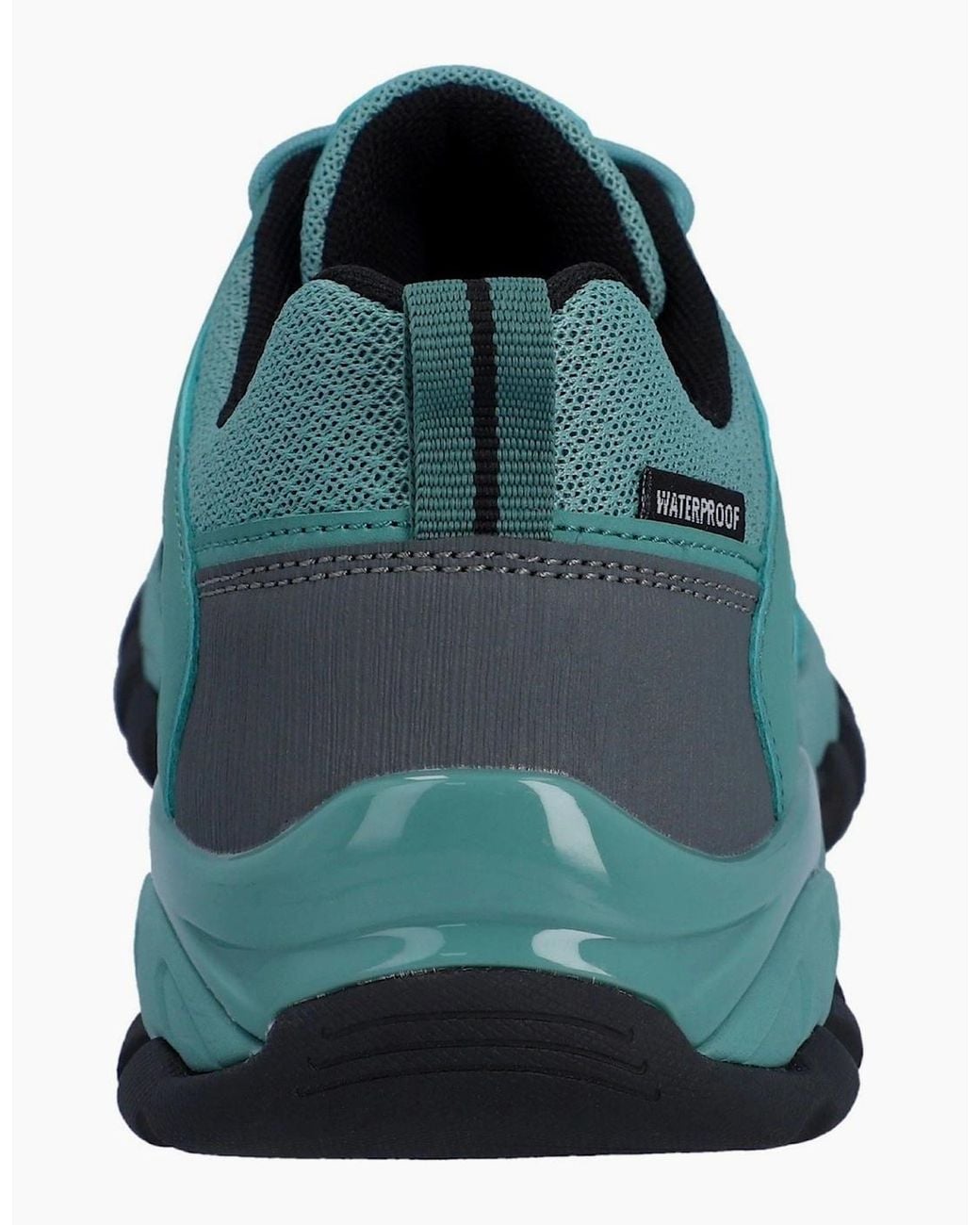 Hi-tec Green Campana Low Polyurethane Oil/Harbour Hiking Shoes