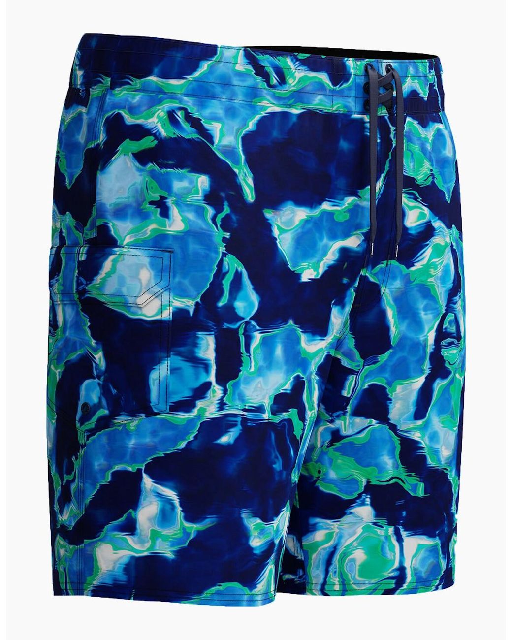 Speedo Blue Lookout Graphic Print Boardshorts for men
