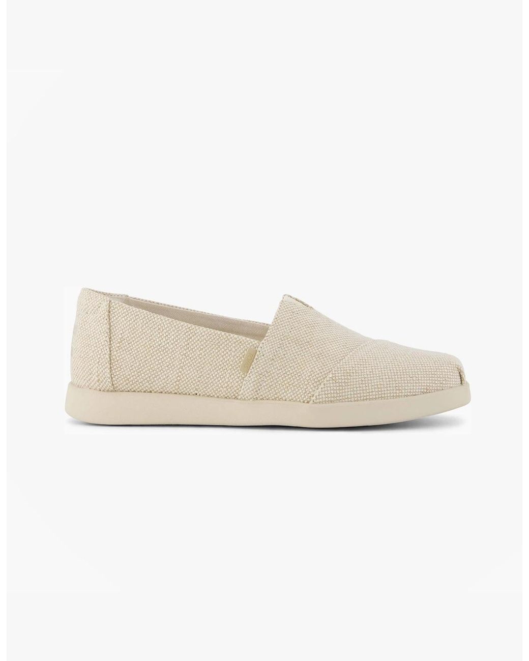 TOMS White Alpargata Plus Espadrille Shoes