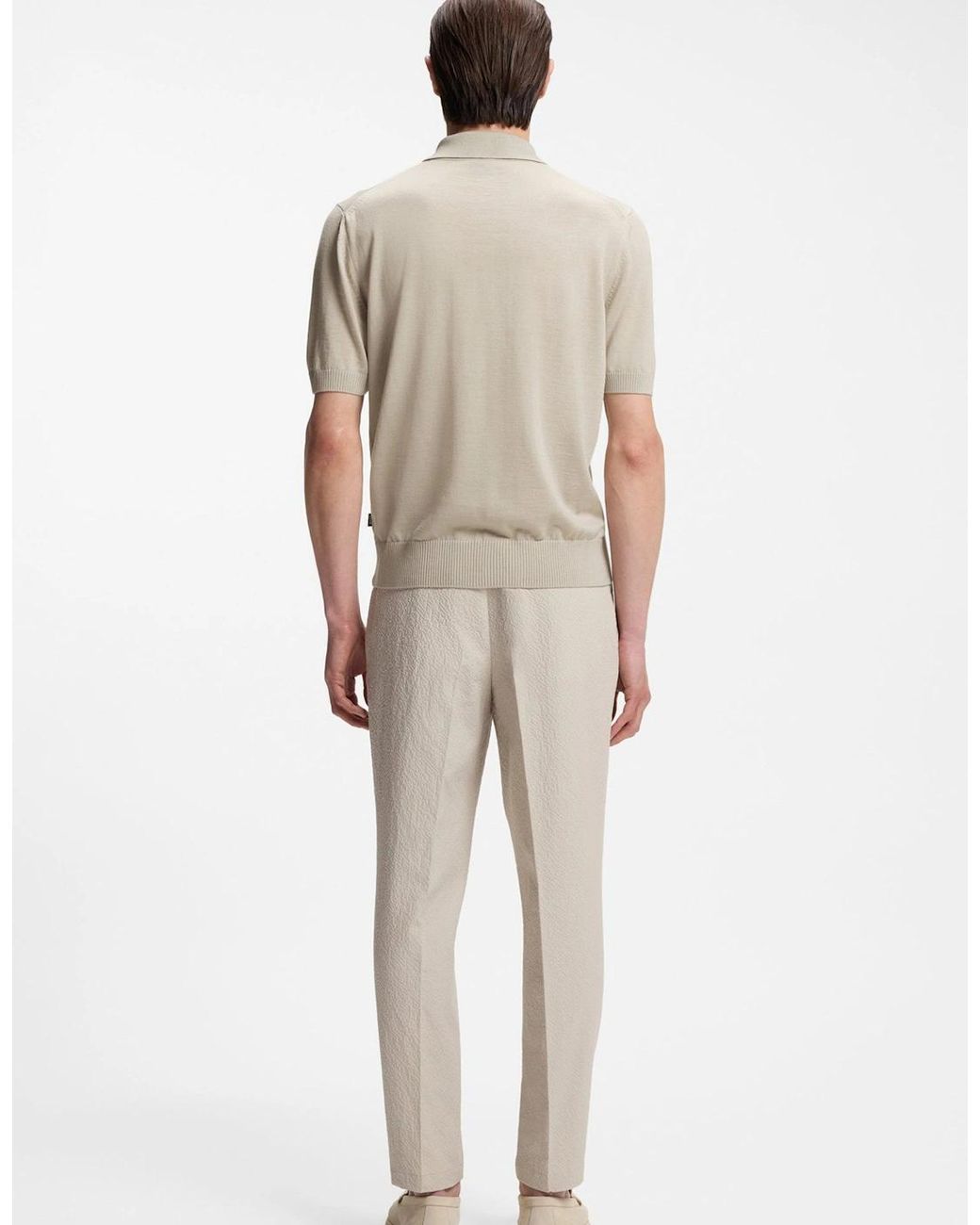Boss White H Nolano Sweater for men