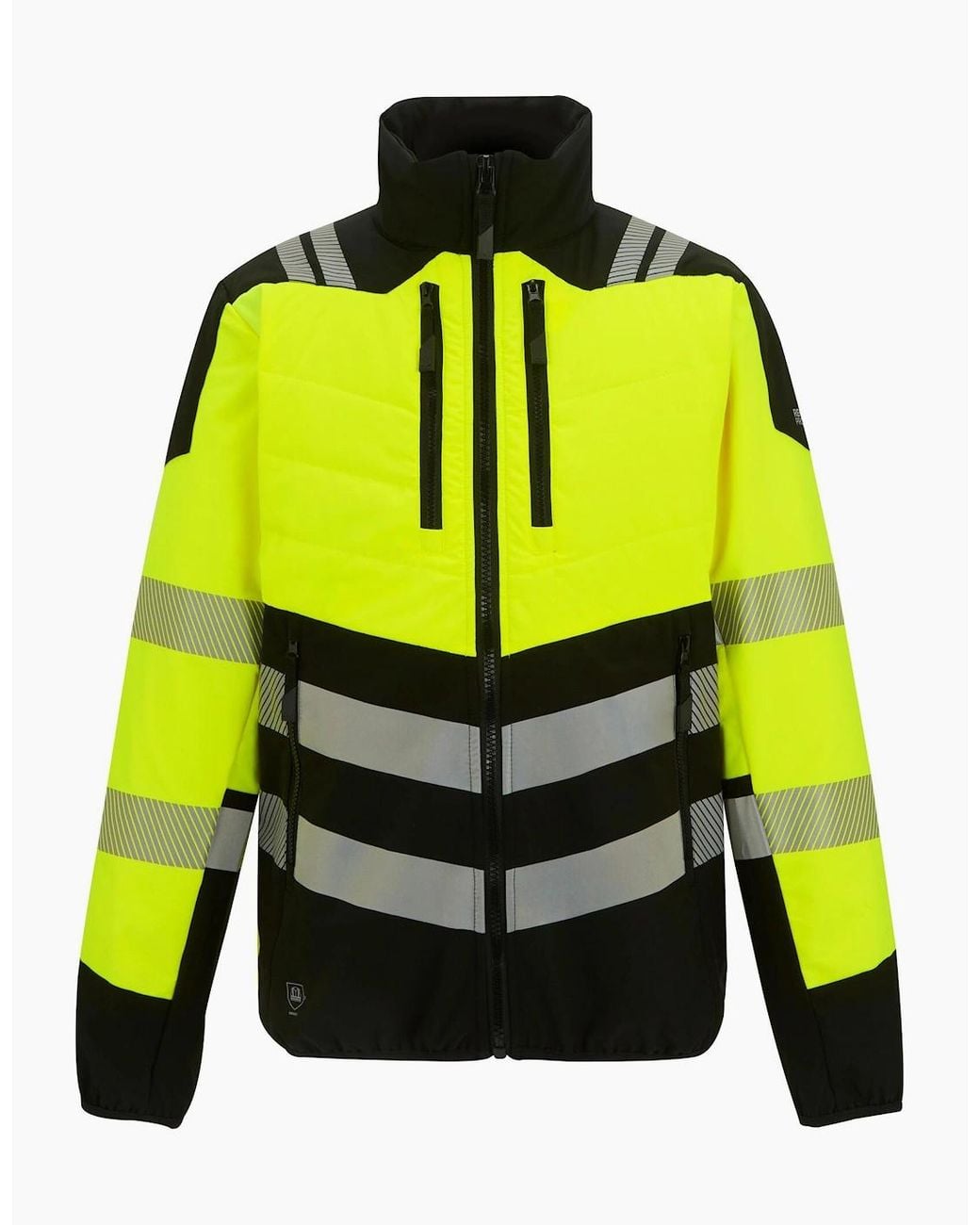 Regatta Yellow X-Pro Hi-Vis Hybrid Jacket for men