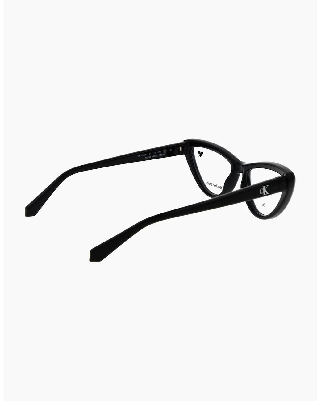 Calvin Klein Black Jeans Optical Frame Ckj24630 001 54