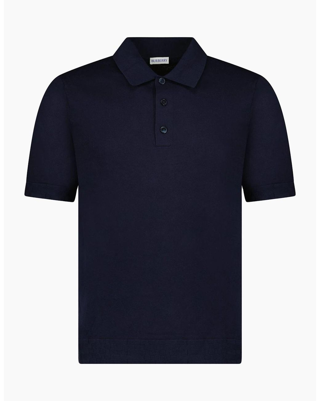 Burberry Blue Kieran Polo Shirt for men