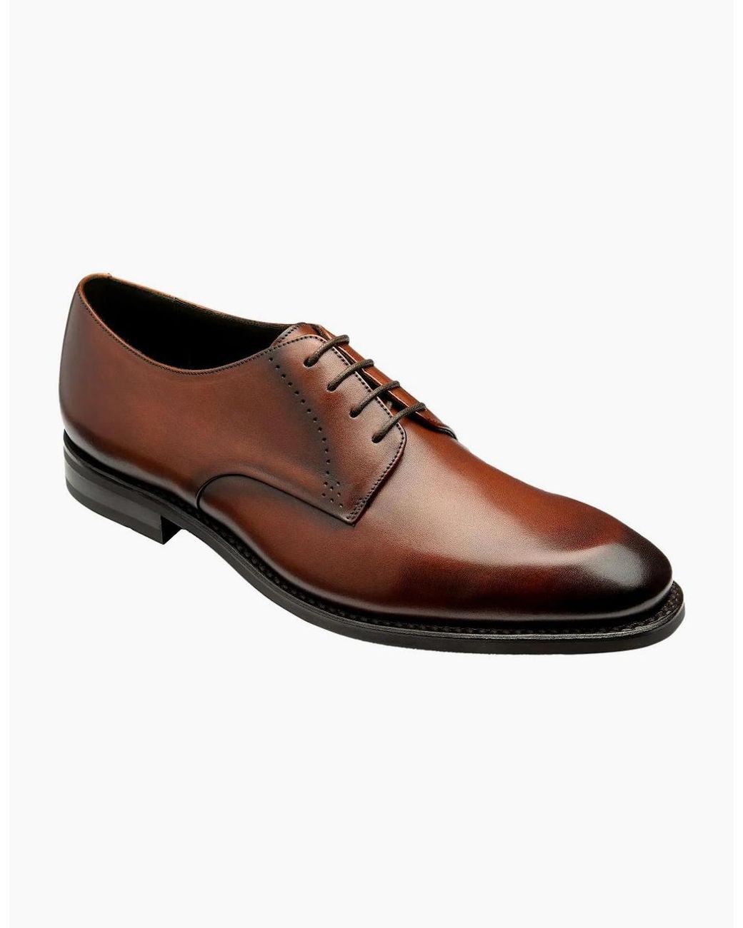 Loake Brown Gosling Derby Shoe Scotch for men