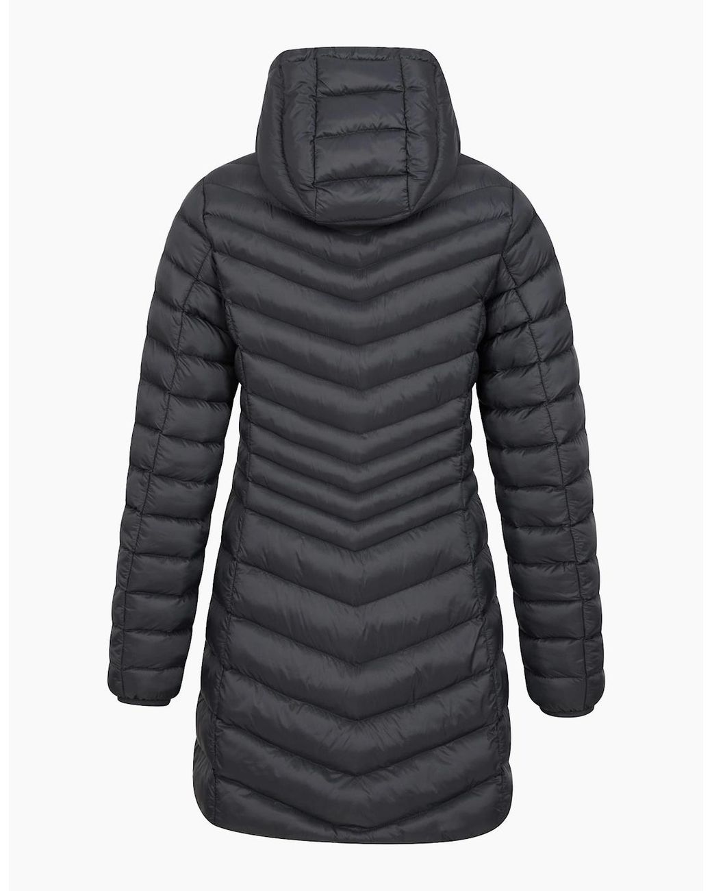 Mountain Warehouse Blue Ladies Florence Long Padded Jacket