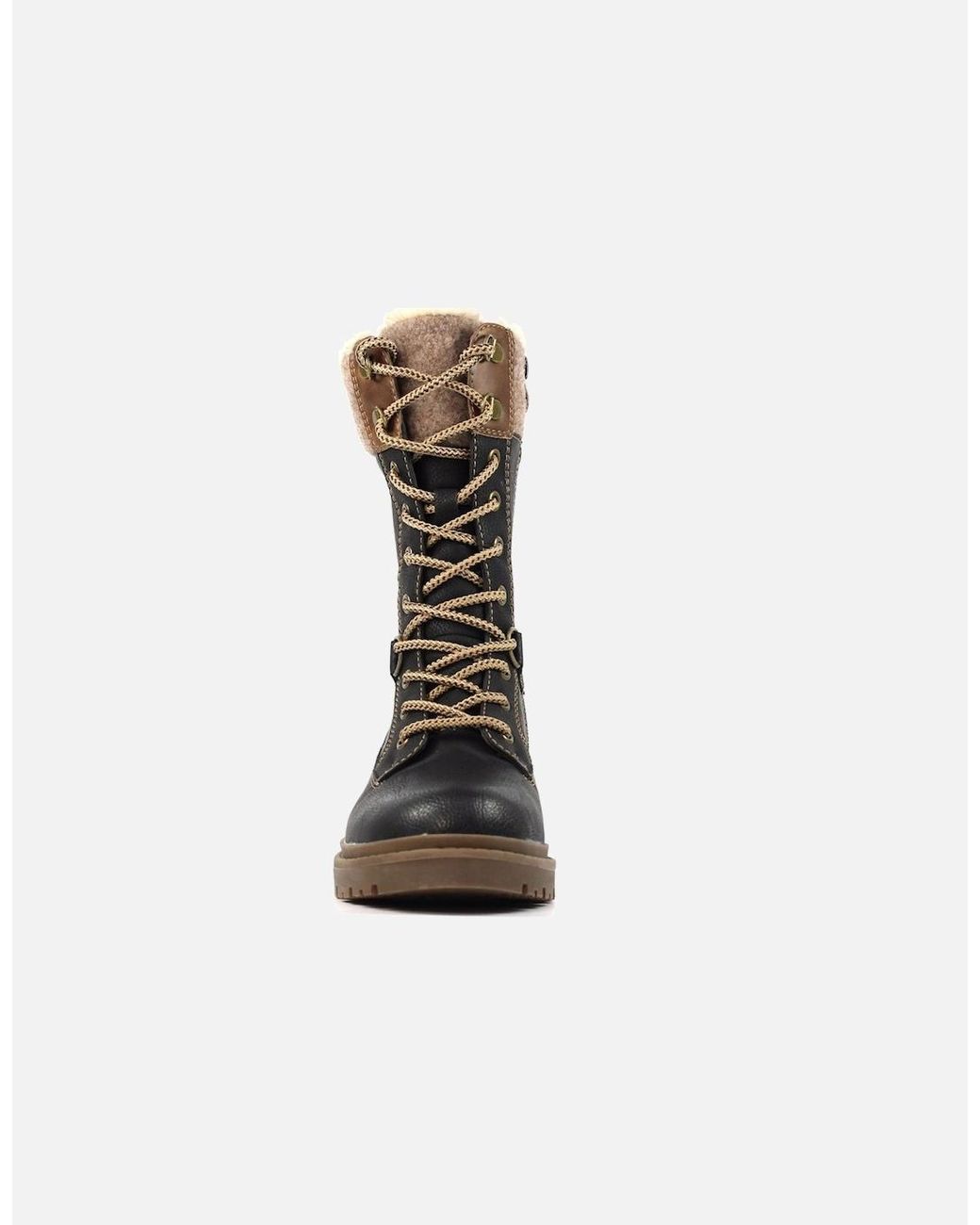 Lunar Black Cambridge Boots