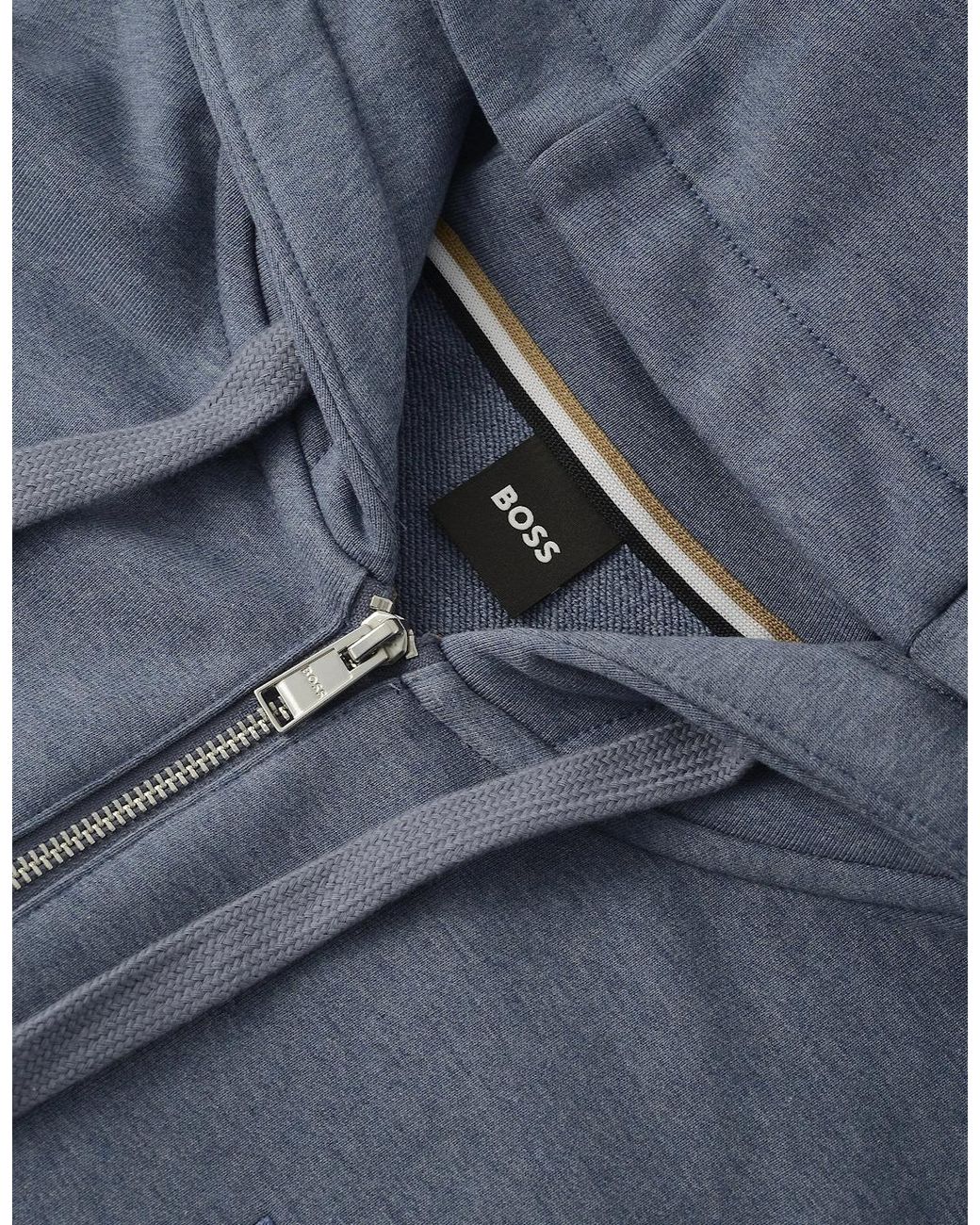 Boss Blue H Spence 15 Sweatshirt for men