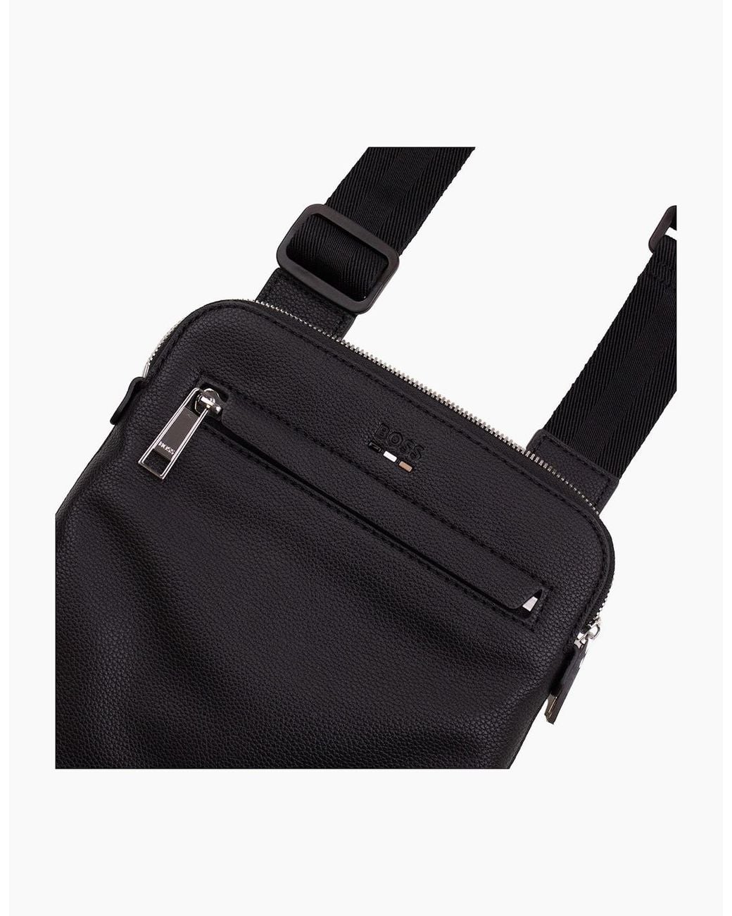 Boss Black Ray S Zip Crossbody Bag 001 for men