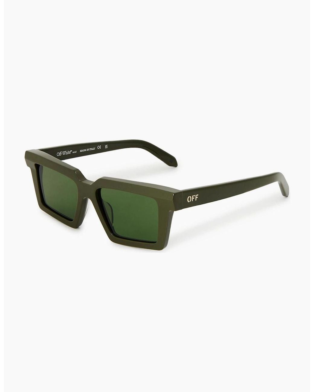 Off-White c/o Virgil Abloh Green Off Windsor Sunglasses for men