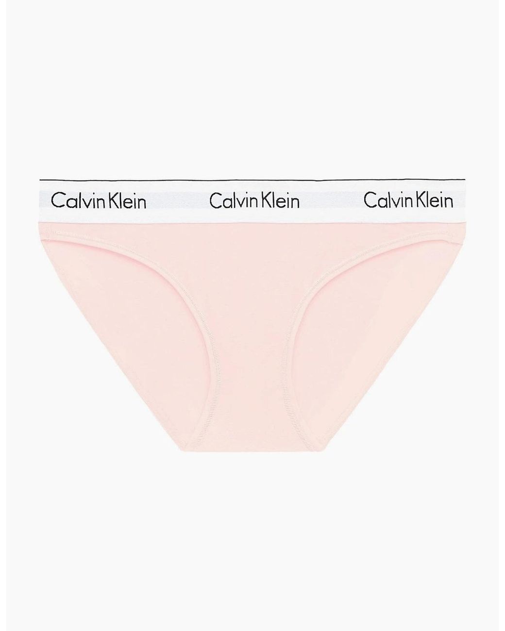 Calvin Klein Pink Modern Cotton Bikini Brief, Nymphs Thigh