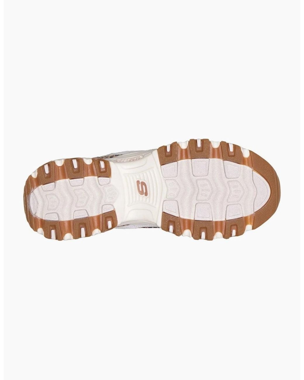 Skechers White Dlites Wild Charm Trainers