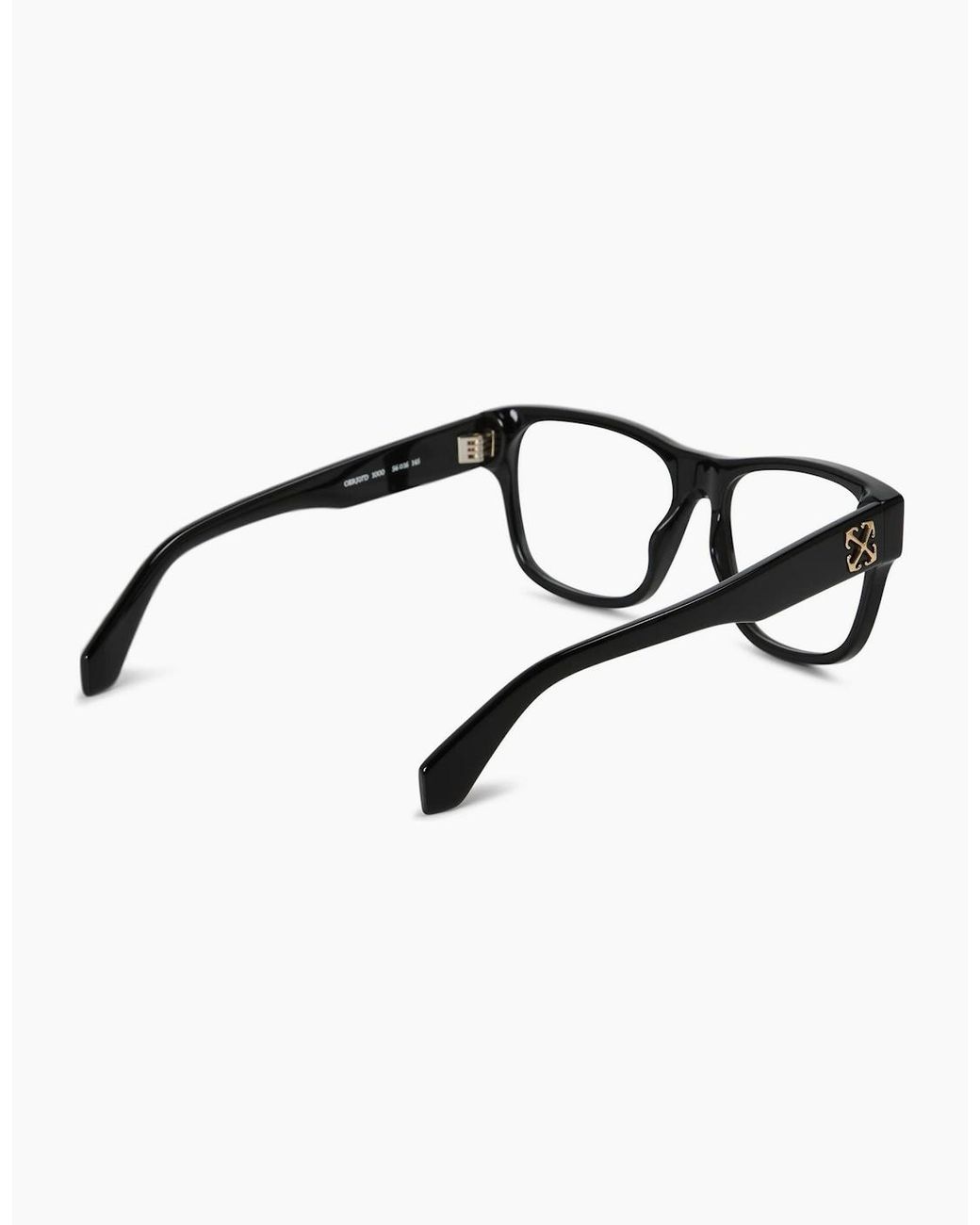 Off-White c/o Virgil Abloh Black Off Eyewear Style 7D for men