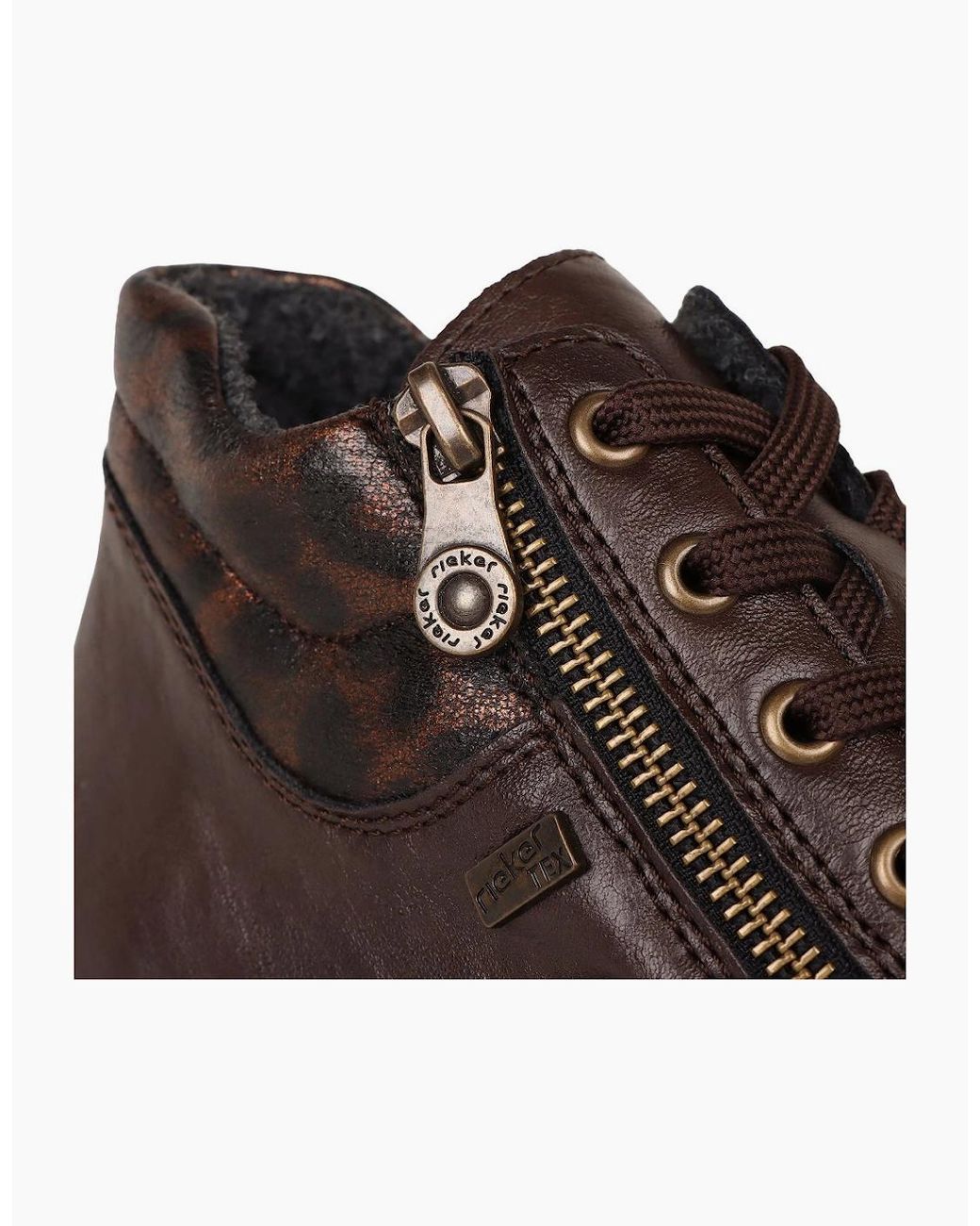 Rieker Brown Jaida Ankle Boots