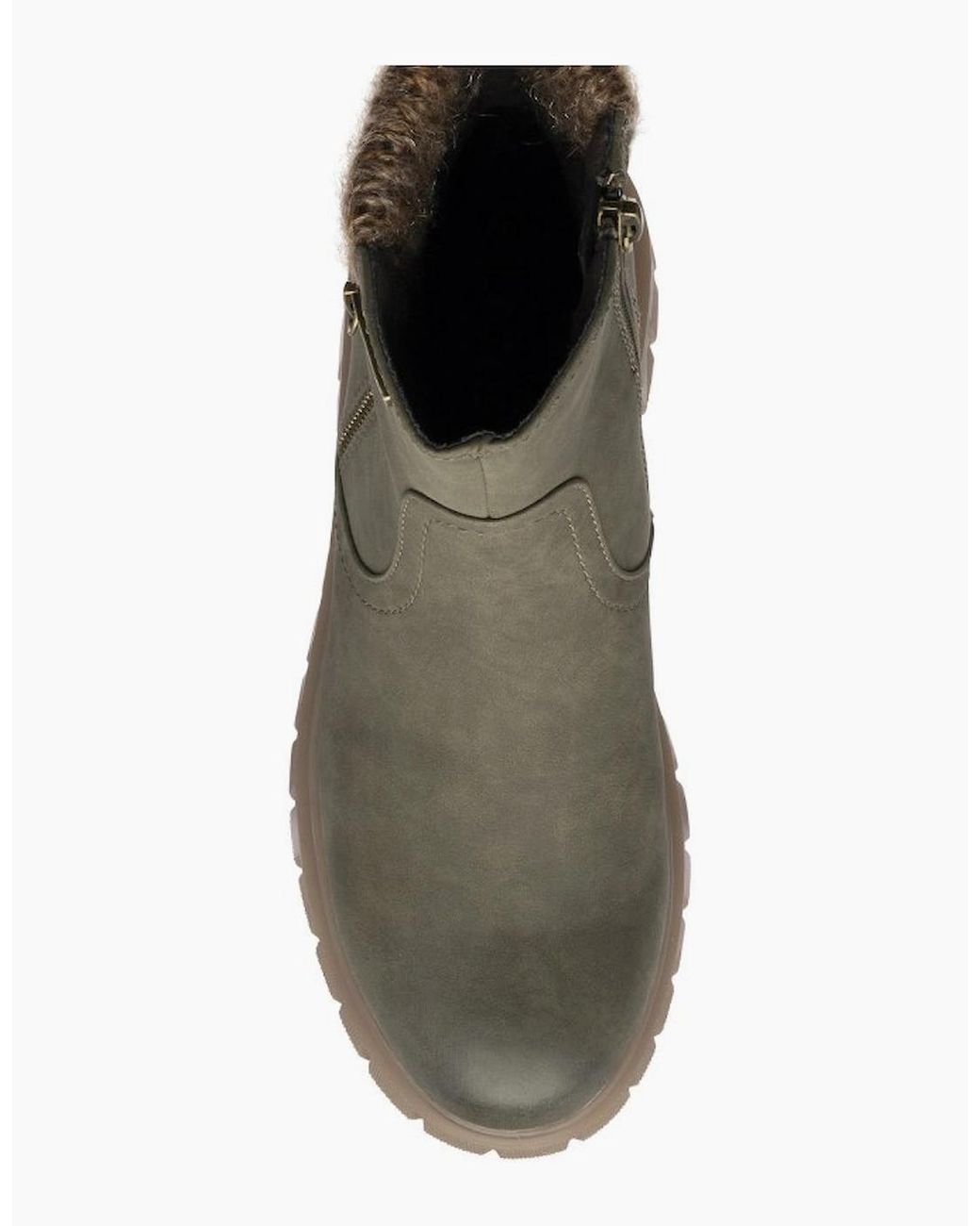Lotus Brown Gwen Ankle Boots