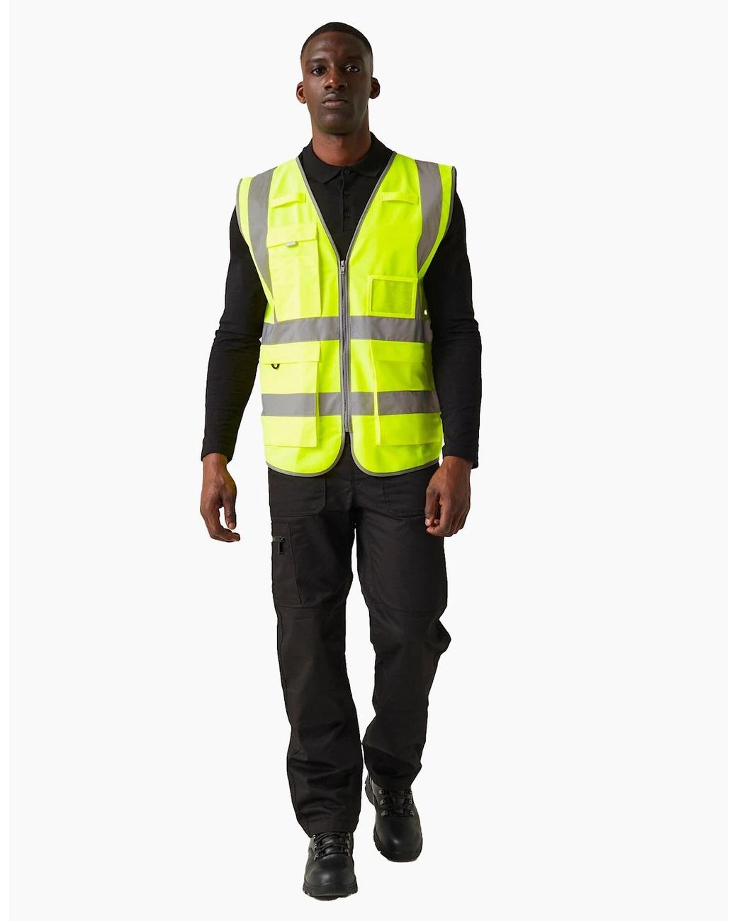 Regatta Yellow Professional Hi-Vis Vest for men