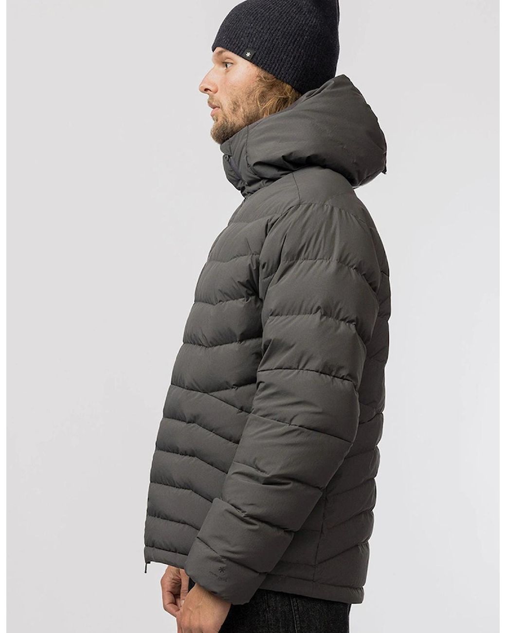 Snow Peak Gray Snow Peak Middler Down Parka Jacket for men