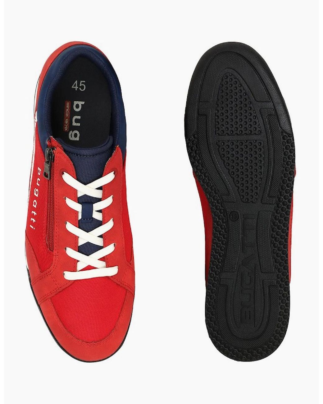 Bugatti Red Trove Trainers for men