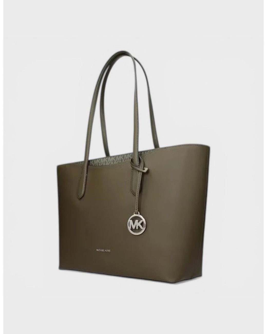 Michael Kors Natural Zip Shopper Tote Bag