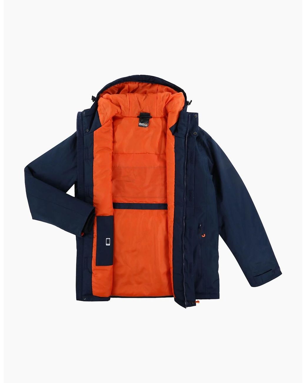 Regatta Blue Professional Heated Waterproof Jacket for men