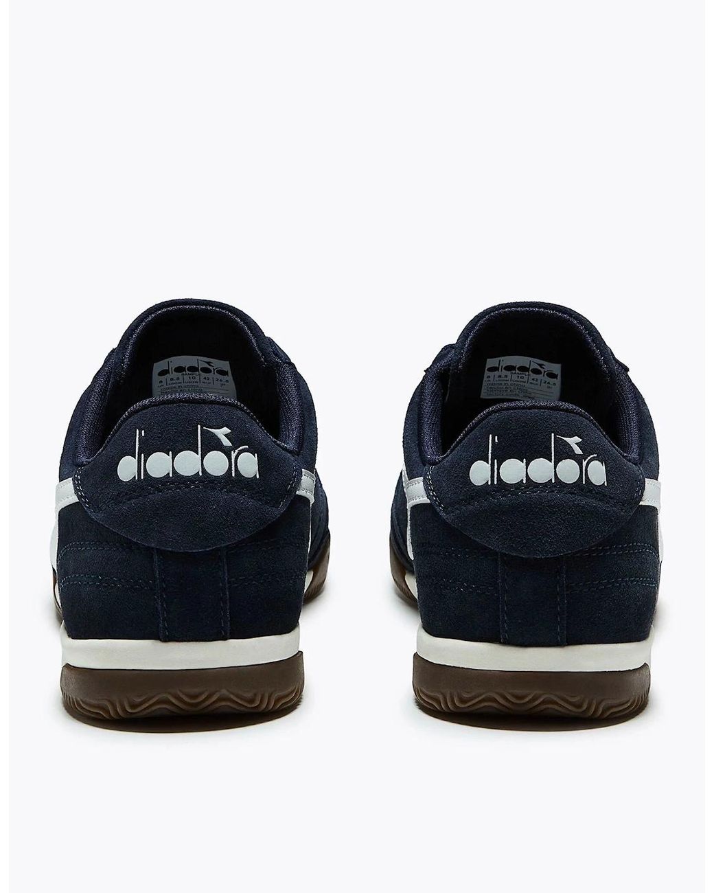 Diadora Blue Seoul Suede Sneakers for men