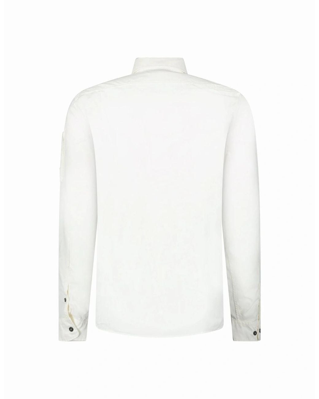 C P Company White Lens Safari Shirt Gauze for men