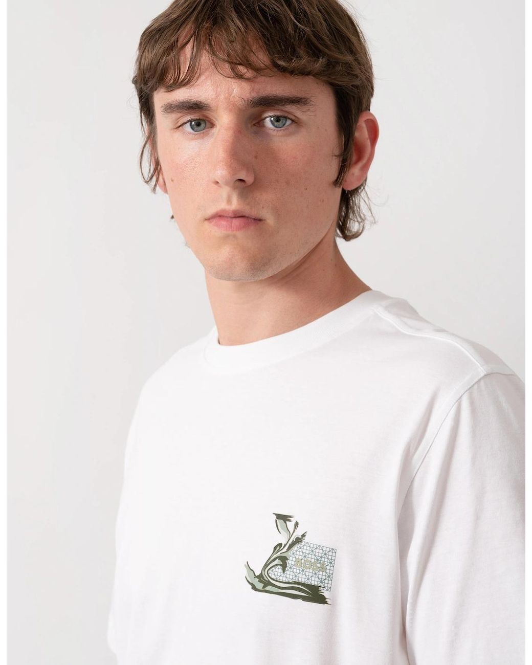 Boss White Boss Te Blueprint T-Shirt for men