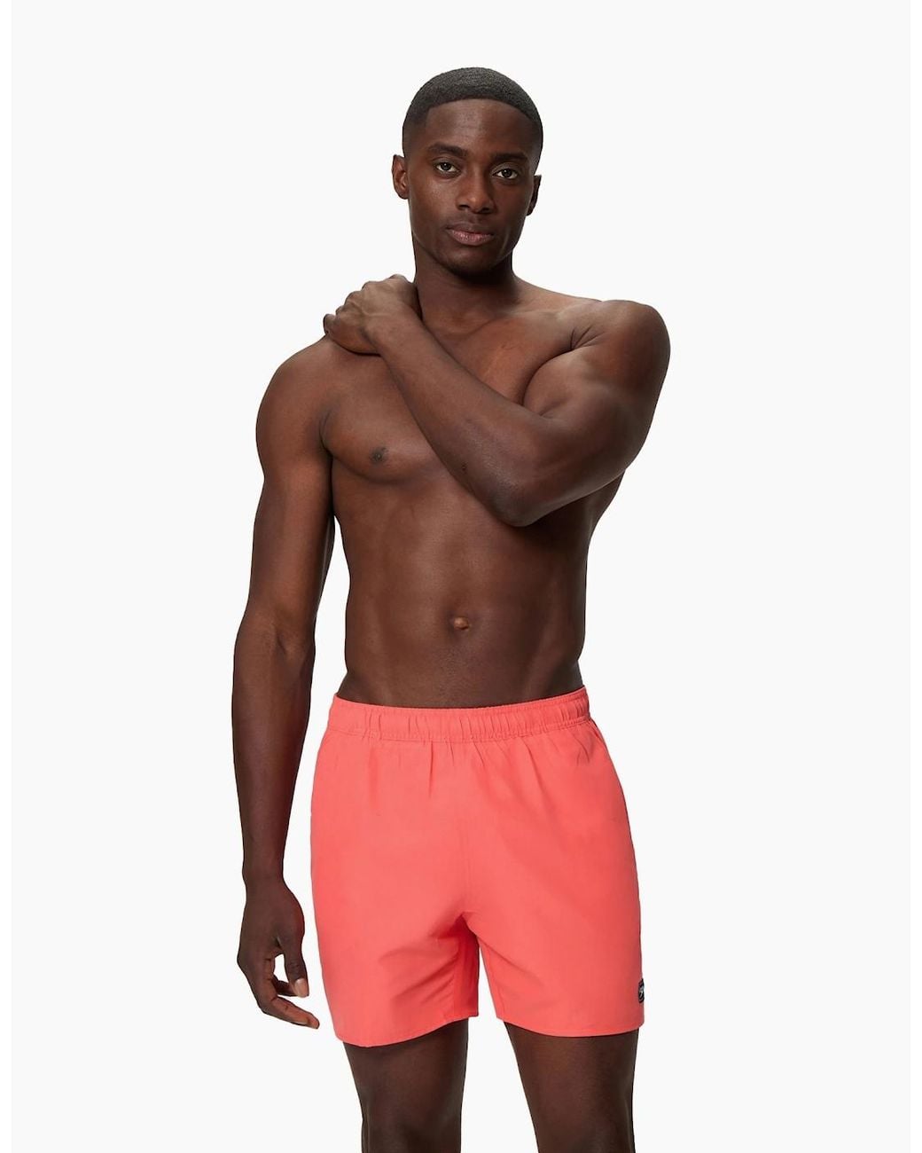 Speedo Red Prime Leisure Swim Shorts for men