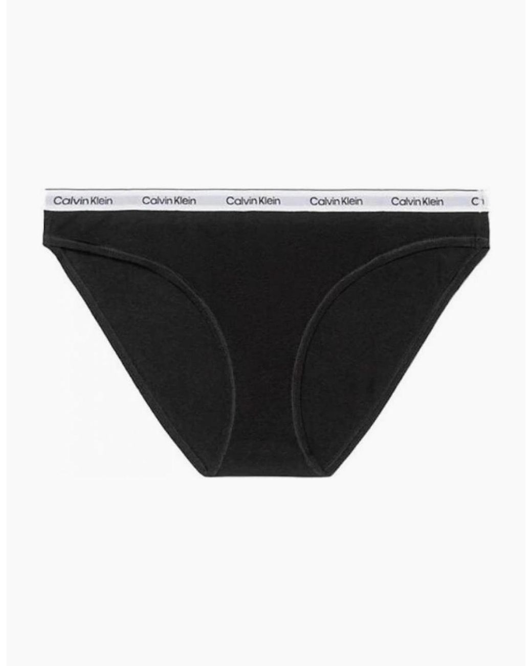 Calvin Klein Brown Modern Logo Bikini Brief