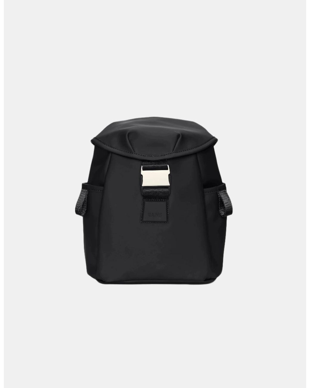 Rains Black Valera Bucket Backpack Mini