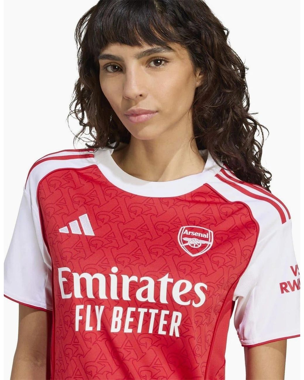 Adidas Red Arsenal Home Shirt 2025 2026