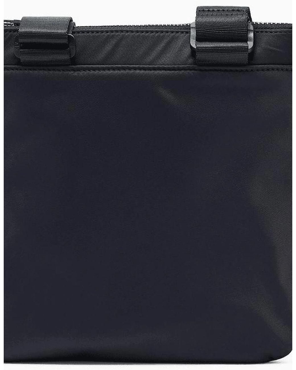 ARMANI EXCHANGE Blue Nylon Icon Logo Side Bag for men