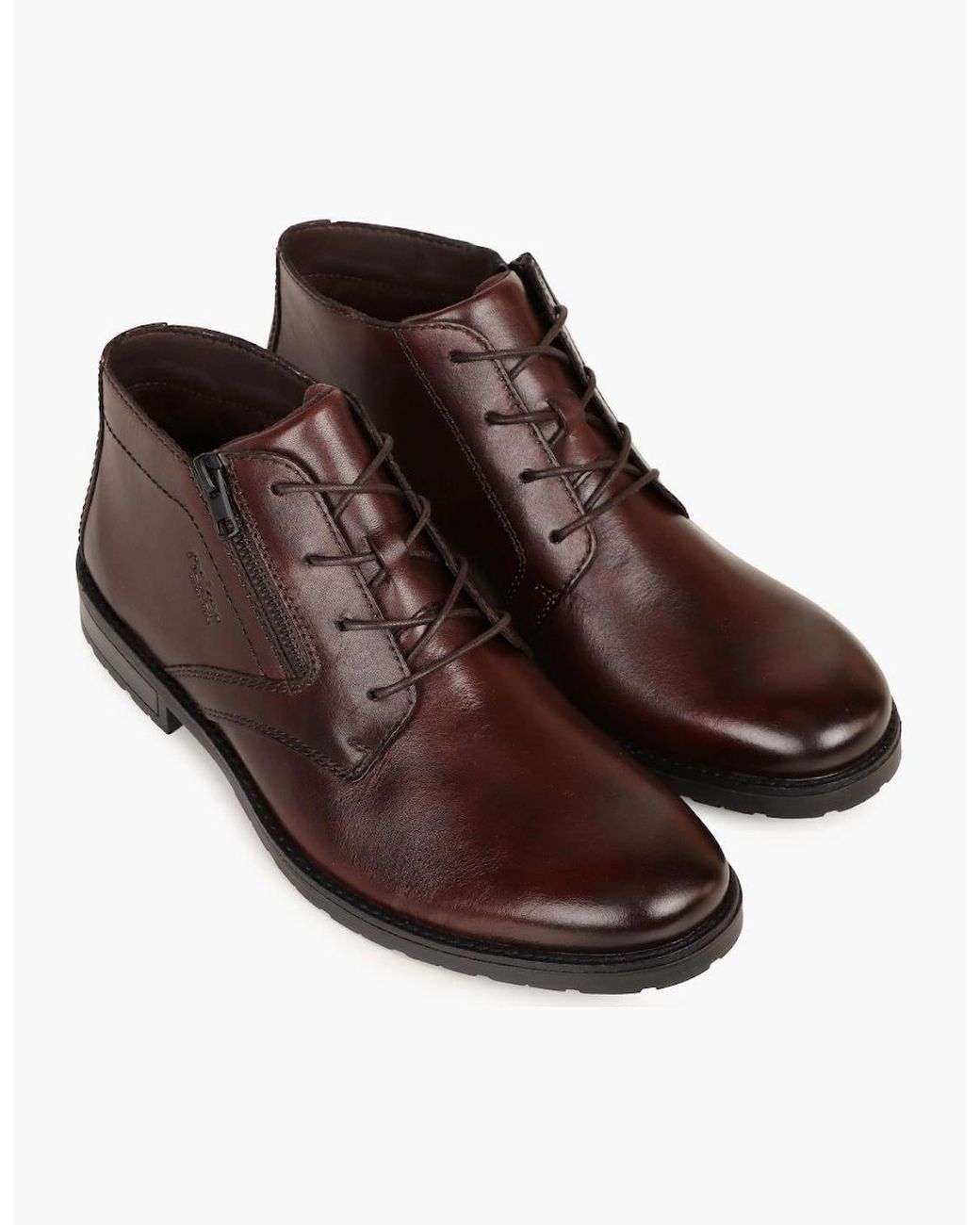 Rieker Brown Topper Boots for men
