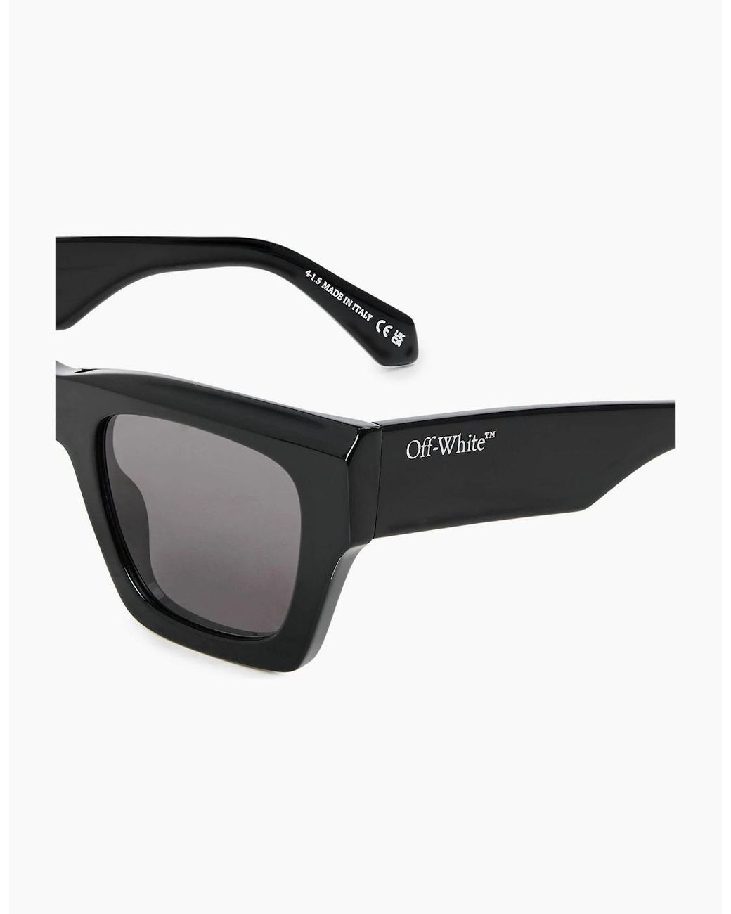 Off-White c/o Virgil Abloh Black Off Davie Sunglasses for men