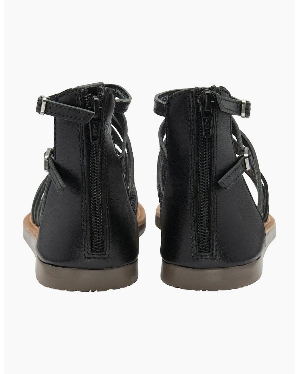 Ravel Black Etton Gladiator Sandals