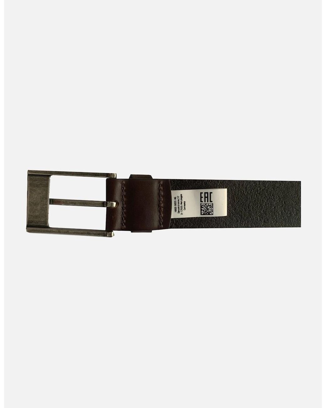 Boss Black Simo-R Dark Leather Belt for men
