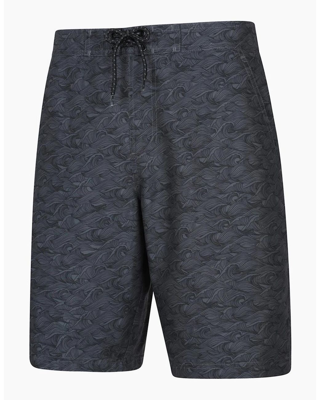 Mountain Warehouse Gray Ocean Wave Boardshorts for men