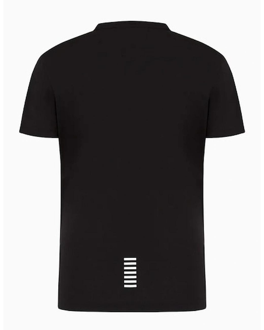 EA7 Black Core Logo T-Shirt for men