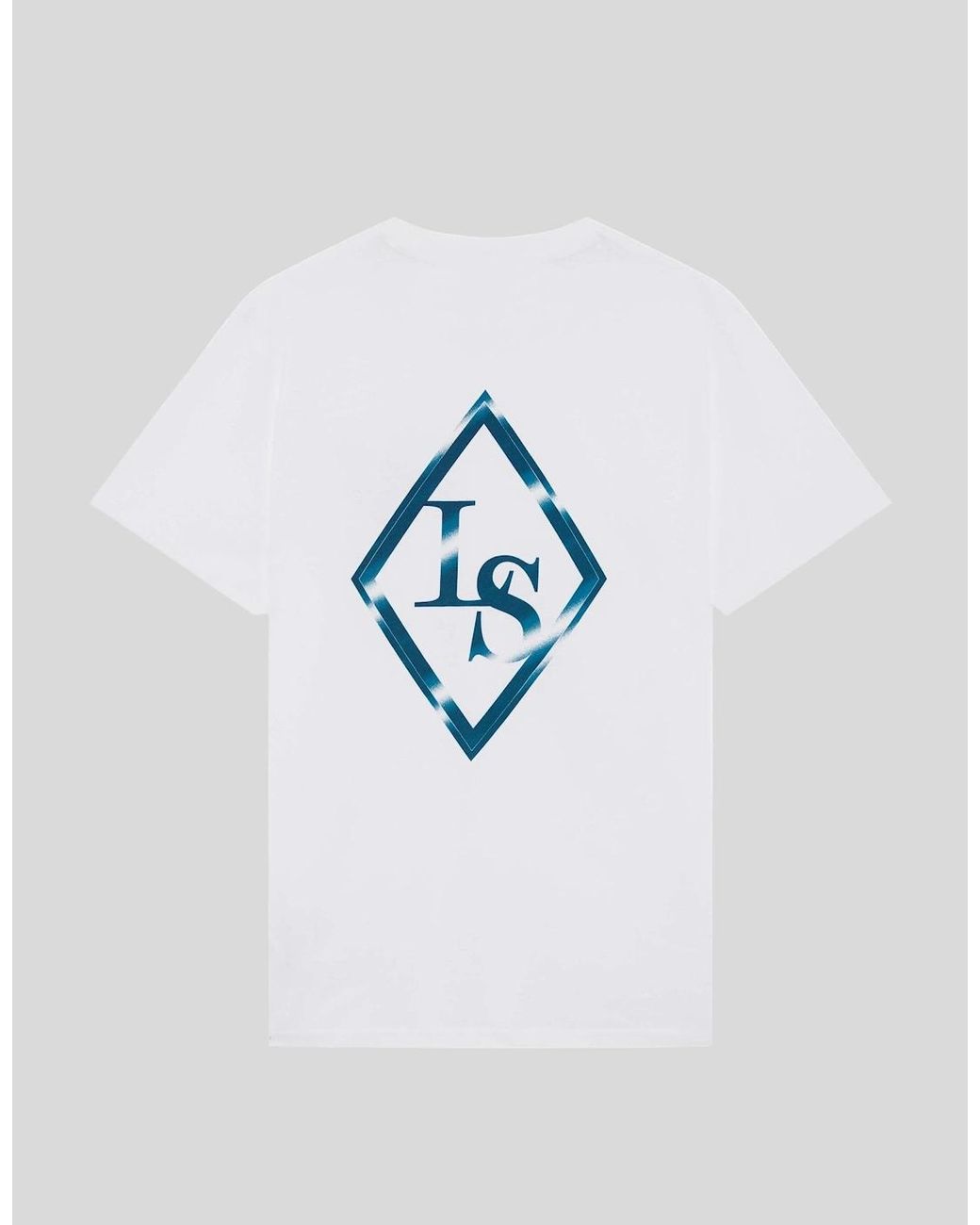 Lyle & Scott White Back Print Graphic T-Shirt for men