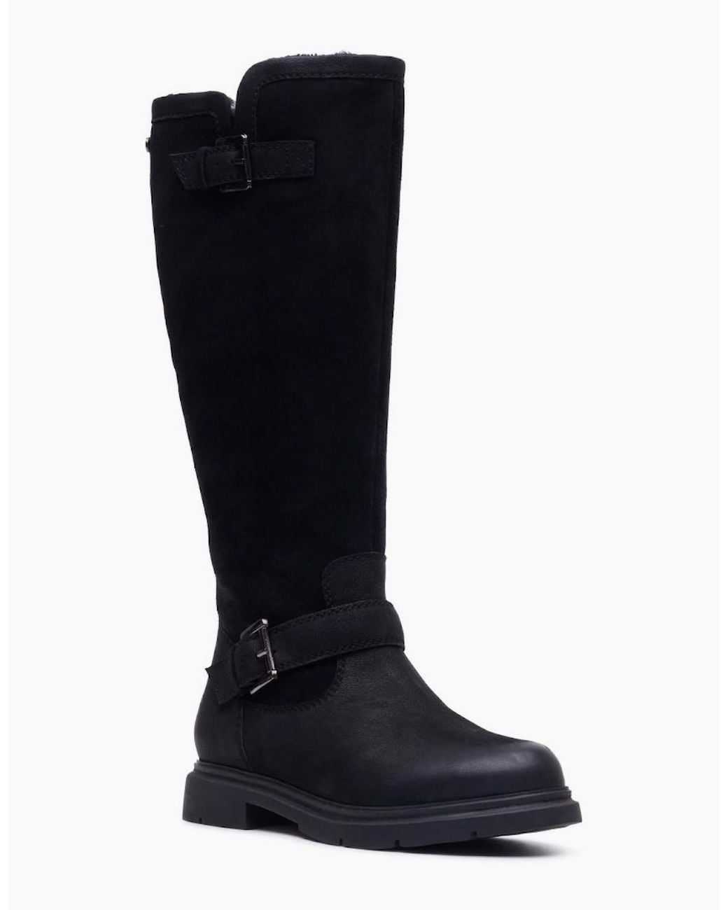 Hush Puppies Black Cressida Knee High Boots
