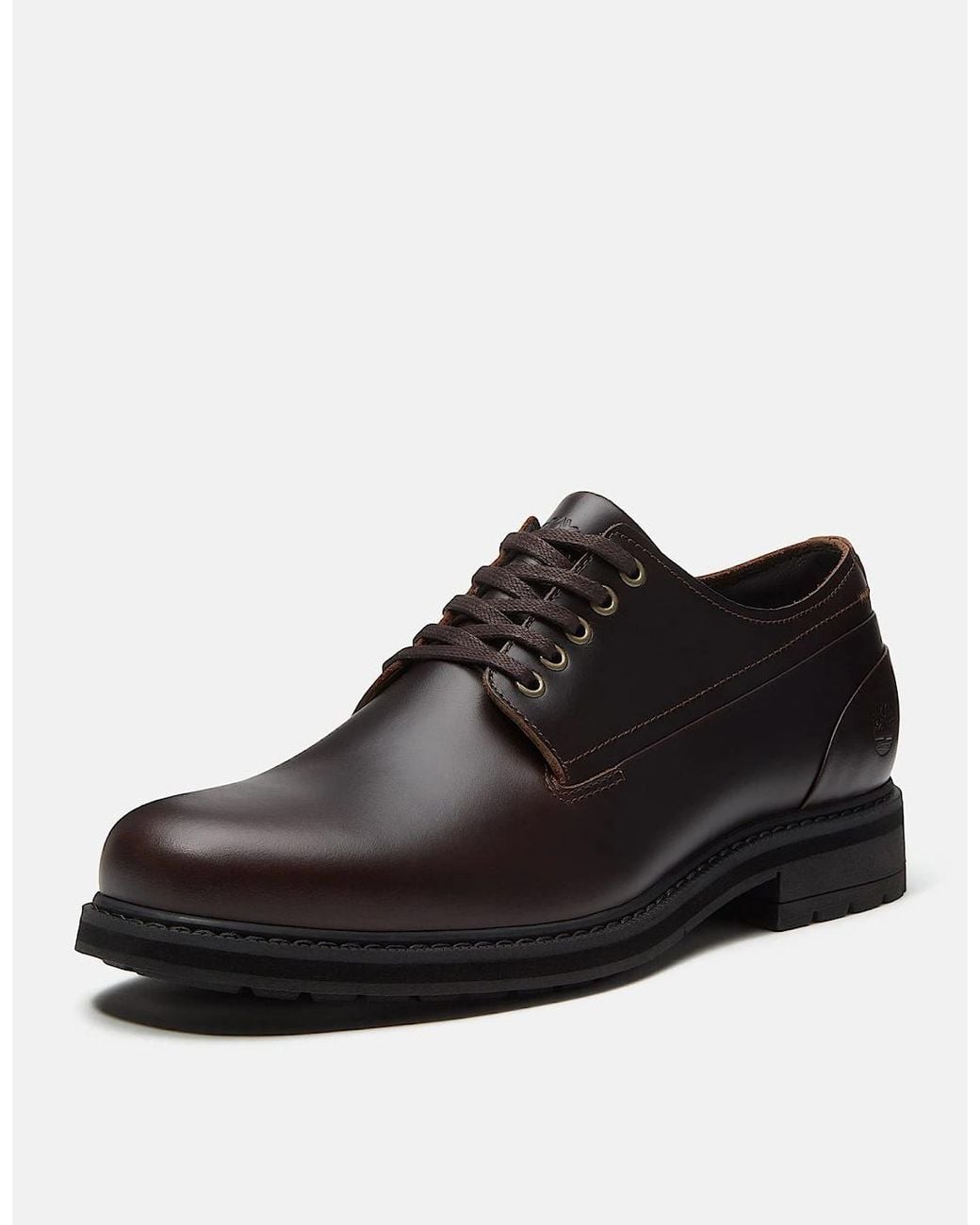 Timberland Black Stormbucks Full Grain Leather Lace Up Waterproof Shoe for men