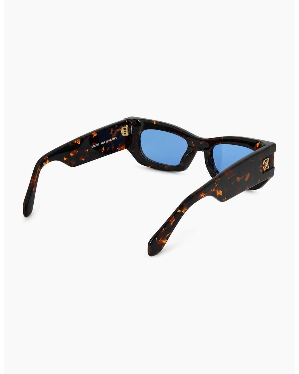 Off-White c/o Virgil Abloh Blue Off Belleville Sungls for men
