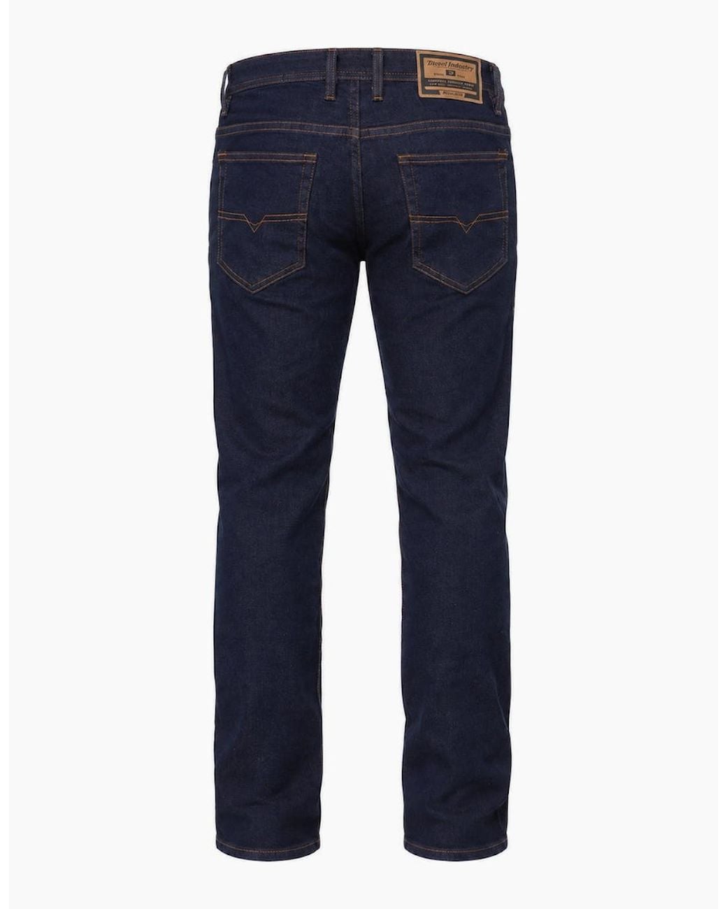 DIESEL Blue Thommer-R Faded Dark Denim Jeans for men