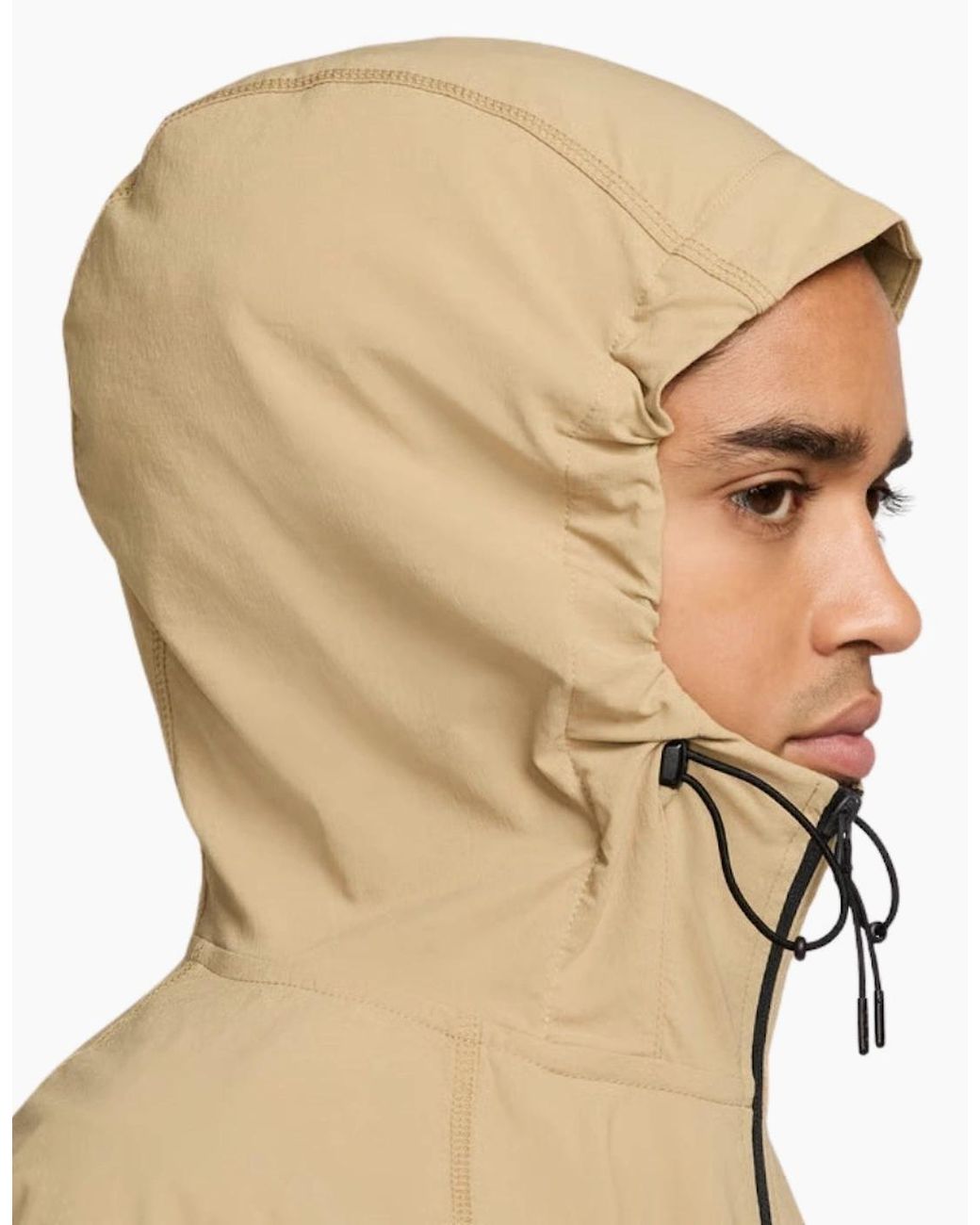 Nike Natural Tech Woven Full-Zip Khaki Jacket for men