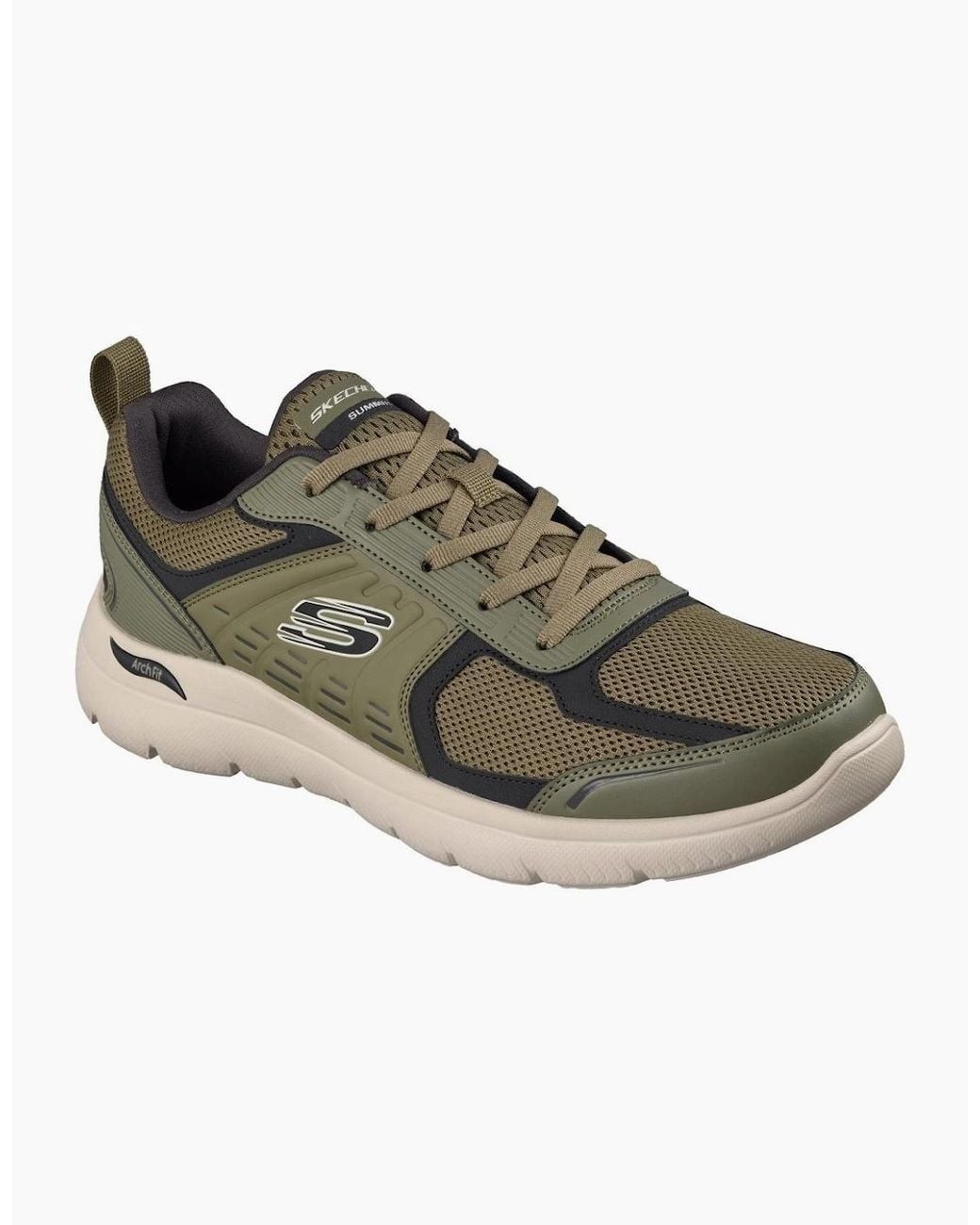 Skechers Green Arch Fit Summits Leege Trainers for men