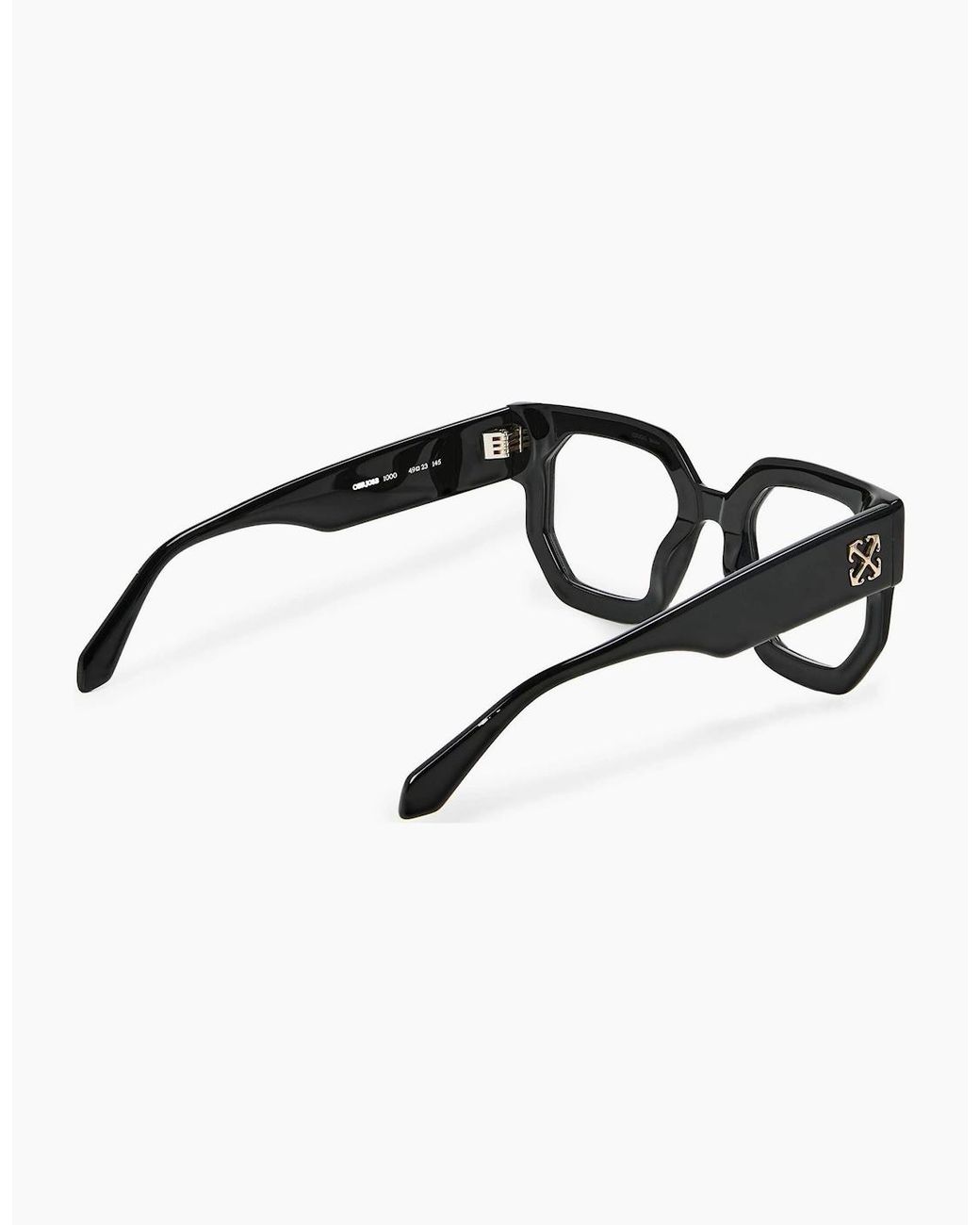 Off-White c/o Virgil Abloh Black Off Eyewear Style 8B for men
